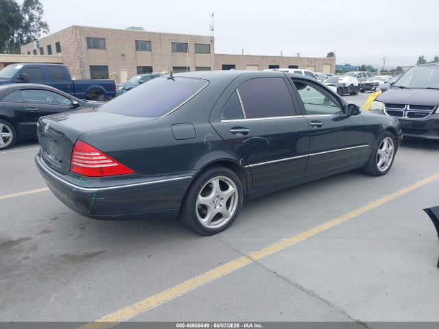 45055049 :رقم المزاد ، WDBNG70J44A408325 vin ، 2004 Mercedes-benz S 430 مزاد بيع