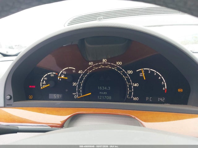 45055049 :رقم المزاد ، WDBNG70J44A408325 vin ، 2004 Mercedes-benz S 430 مزاد بيع