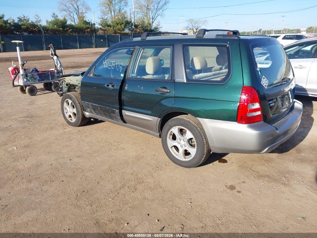 2004 Subaru Forester 2.5xs მანქანა იყიდება აუქციონზე, vin: JF1SG65604H753710, აუქციონის ნომერი: 45055138