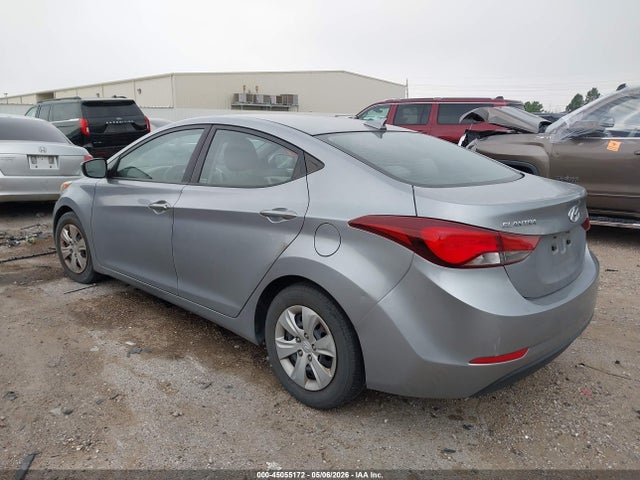 2016 Hyundai Elantra Se მანქანა იყიდება აუქციონზე, vin: 5NPDH4AEXGH755360, აუქციონის ნომერი: 45055172
