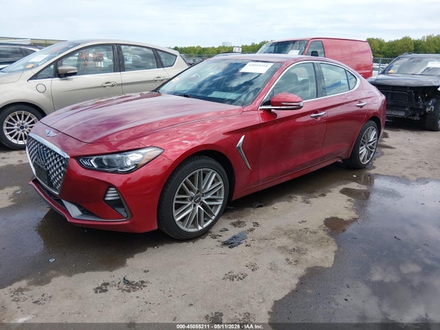 Продажа на аукционе авто 2020 Genesis G70 2.0t Awd, vin: KMTG64LA8LU046599, номер лота: 45055211