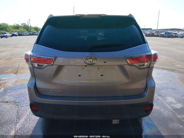 Aukcja sprzedaży 2015 Toyota Highlander Le V6, vin: 5TDZKRFH8FS115907, numer aukcji: 45055246