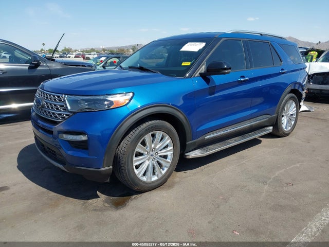 45055277 :رقم المزاد ، 1FM5K7FW3MNA09557 vin ، 2021 Ford Explorer Limited مزاد بيع