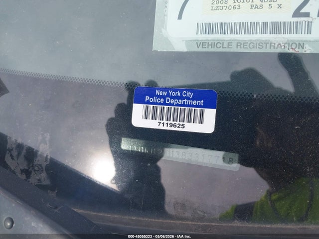 Продажа на аукционе авто 2008 Toyota Prius, vin: JTDKB20U383317718, номер лота: 45055323
