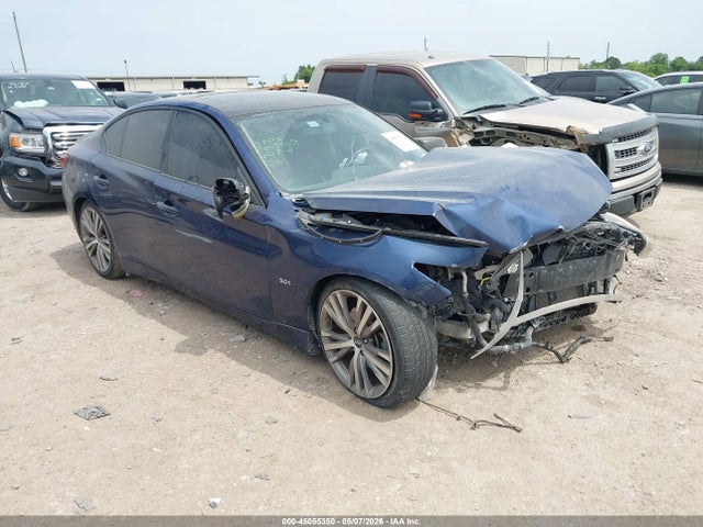 Продаж на аукціоні авто 2018 Infiniti Q50 3.0t Sport, vin: JN1EV7APXJM364502, номер лоту: 45055350