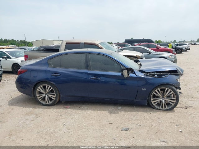 Продаж на аукціоні авто 2018 Infiniti Q50 3.0t Sport, vin: JN1EV7APXJM364502, номер лоту: 45055350