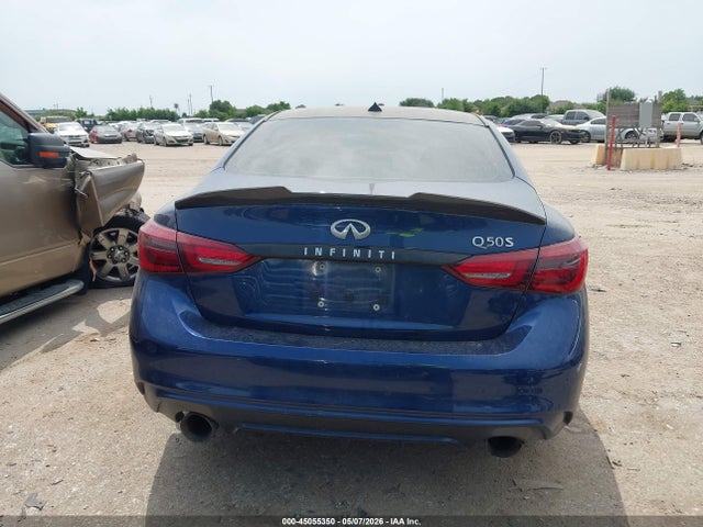 Продаж на аукціоні авто 2018 Infiniti Q50 3.0t Sport, vin: JN1EV7APXJM364502, номер лоту: 45055350