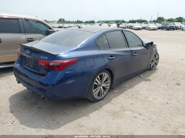 Продаж на аукціоні авто 2018 Infiniti Q50 3.0t Sport, vin: JN1EV7APXJM364502, номер лоту: 45055350