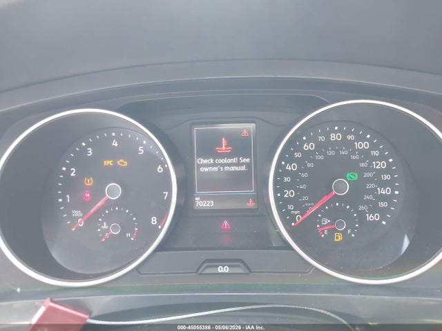 Продаж на аукціоні авто 2018 Volkswagen Tiguan 2.0t S, vin: 3VV0B7AX5JM121489, номер лоту: 45055386