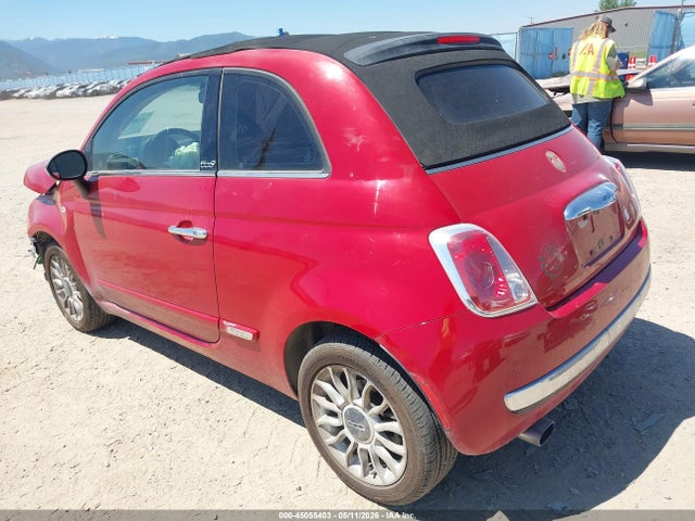 Aukcja sprzedaży 2012 Fiat 500c Lounge, vin: 3C3CFFER4CT130459, numer aukcji: 45055403