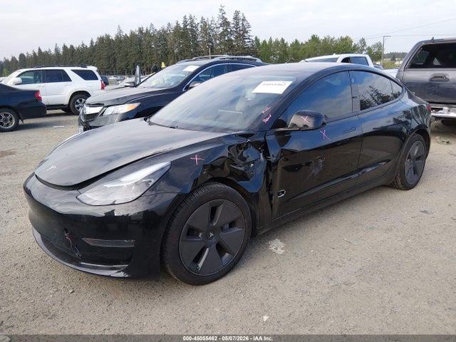 45055462 :رقم المزاد ، 5YJ3E1EA5MF985621 vin ، 2021 Tesla Model 3 Standard Range Plus Rear-wheel Drive مزاد بيع