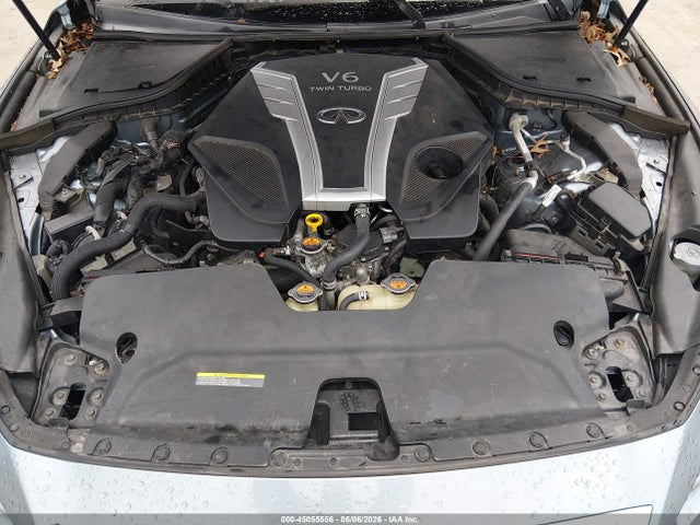 45055556 :رقم المزاد ، JN1EV7AP0JM355985 vin ، 2018 Infiniti Q50 3.0t Luxe مزاد بيع