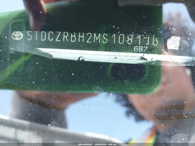 5TDCZRBH2MS108116 Toyota Highlander L