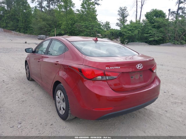 Продажа на аукционе авто 2016 Hyundai Elantra Se, vin: 5NPDH4AE7GH677216, номер лота: 45055589