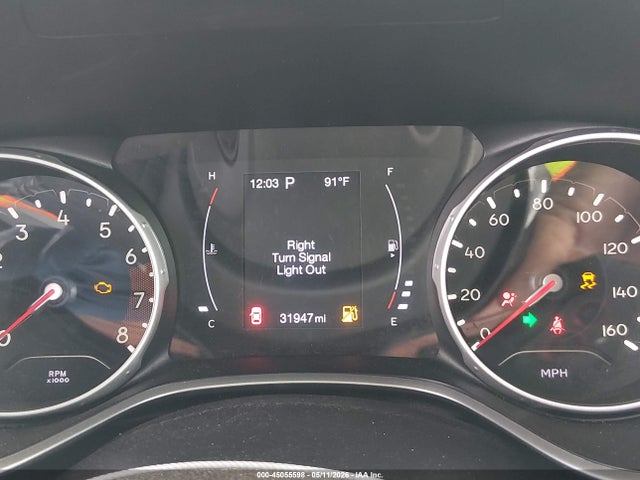 45055598 :رقم المزاد ، 3C4NJCBB3LT257907 vin ، 2020 Jeep Compass Latitude Fwd مزاد بيع
