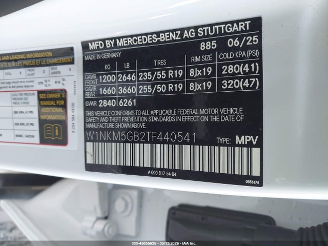 W1NKM5GB2TF440541 Mercedes-Benz Glc 350e 4matic