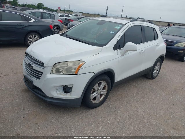 2016 Chevrolet Trax Lt მანქანა იყიდება აუქციონზე, vin: 3GNCJLSB9GL219568, აუქციონის ნომერი: 45055645