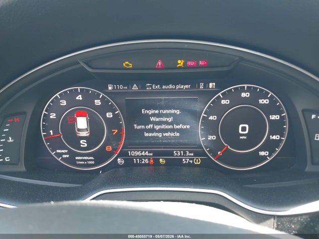 2017 Audi Q7 2.0t Premium მანქანა იყიდება აუქციონზე, vin: WA1LHAF70HD040366, აუქციონის ნომერი: 45055719