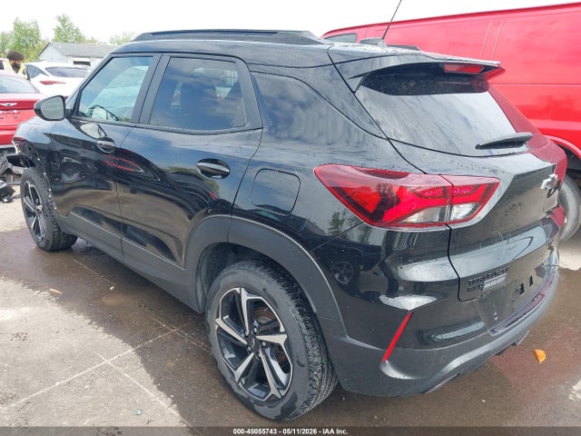 Продажа на аукционе авто 2022 Chevrolet Trailblazer Awd Rs, vin: KL79MUSL8NB085561, номер лота: 45055743