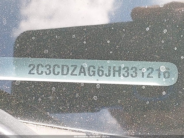 Aukcja sprzedaży 2018 Dodge Challenger Sxt, vin: 2C3CDZAG6JH331216, numer aukcji: 45055936
