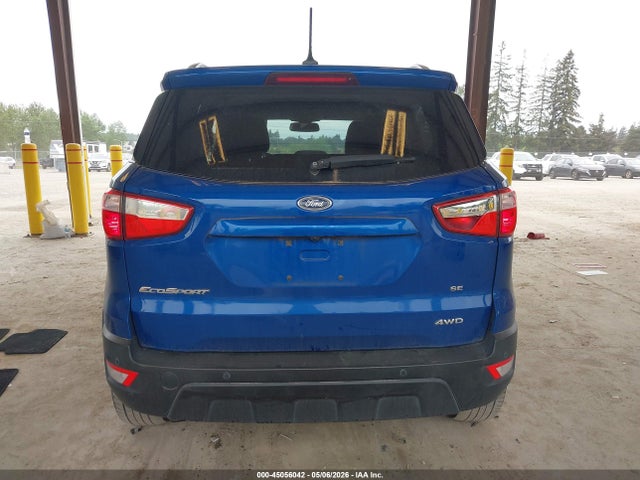 MAJ6P1UL0JC172891 Ford Ecosport Se