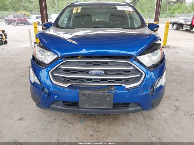MAJ6P1UL0JC172891 Ford Ecosport Se