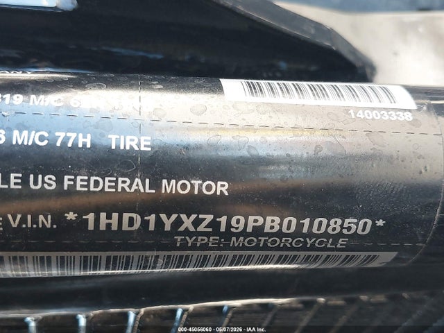 45056060 :رقم المزاد ، 1HD1YXZ19PB010850 vin ، 2023 Harley-davidson Fxlrst مزاد بيع