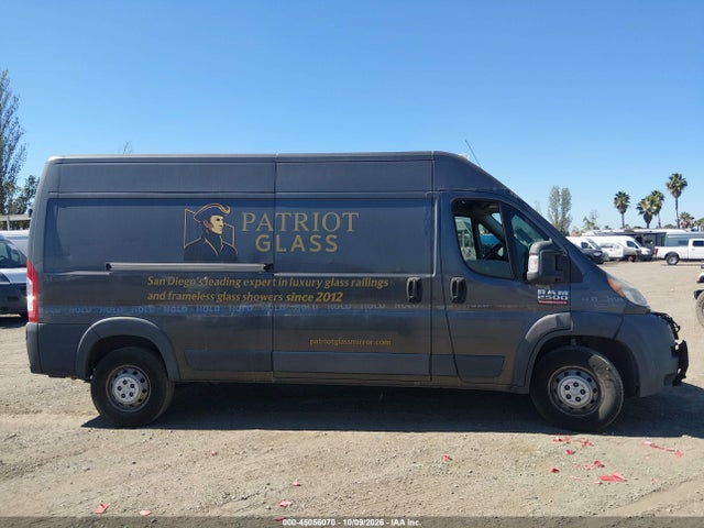 45056070 :رقم المزاد ، 3C6TRVDGXGE124499 vin ، 2016 Ram Promaster 2500 High Roof مزاد بيع