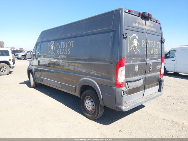 45056070 :رقم المزاد ، 3C6TRVDGXGE124499 vin ، 2016 Ram Promaster 2500 High Roof مزاد بيع