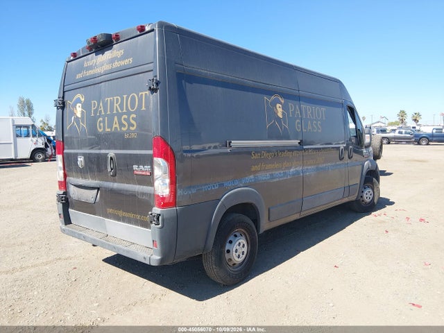 45056070 :رقم المزاد ، 3C6TRVDGXGE124499 vin ، 2016 Ram Promaster 2500 High Roof مزاد بيع
