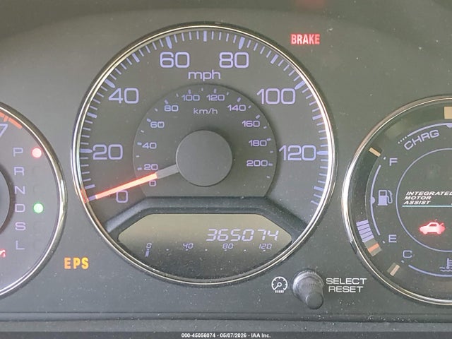 45056074 :رقم المزاد ، JHMES96685S022807 vin ، 2005 Honda Civic Hybrid مزاد بيع