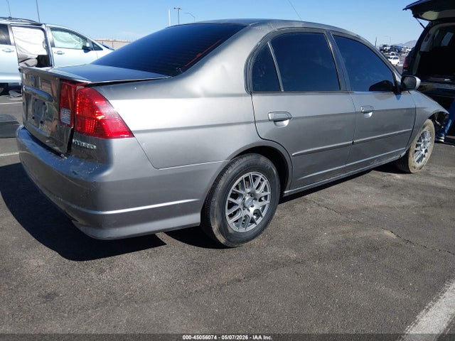 45056074 :رقم المزاد ، JHMES96685S022807 vin ، 2005 Honda Civic Hybrid مزاد بيع