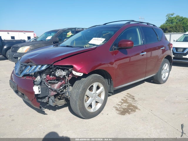 Aukcja sprzedaży 2010 Nissan Murano Sl, vin: JN8AZ1MW5AW124590, numer aukcji: 45056150