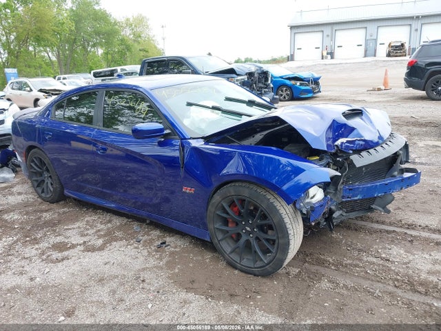45056189 :رقم المزاد ، 2C3CDXGJ2KH734621 vin ، 2019 Dodge Charger Scat Pack Rwd مزاد بيع