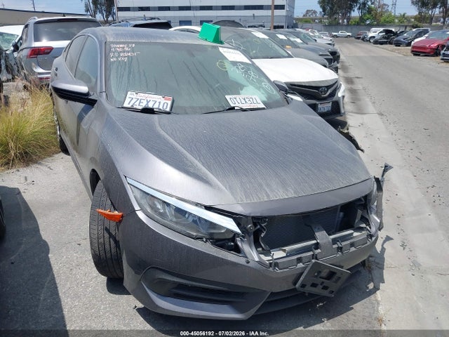 Honda Civic Lx 2017 2HGFC2F55HH550349 Image 1