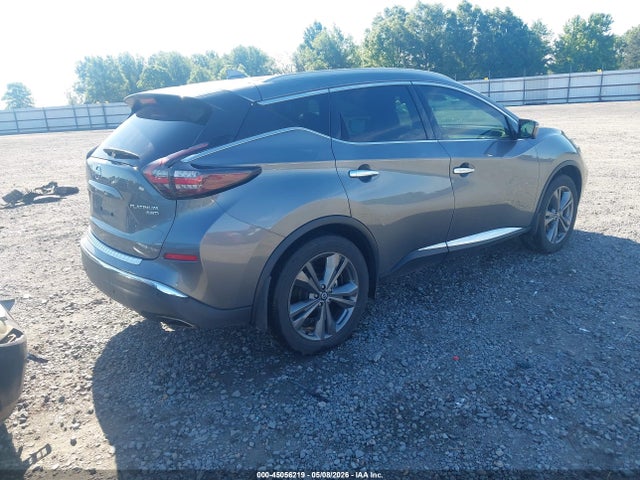 2022 Nissan Murano Platinum Intelligent Awd მანქანა იყიდება აუქციონზე, vin: 5N1AZ2DS6NC126074, აუქციონის ნომერი: 45056219