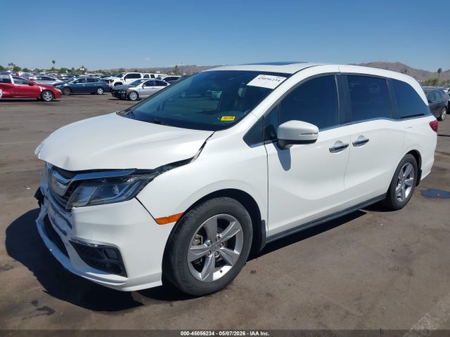 45056234 :رقم المزاد ، 5FNRL6H79LB030414 vin ، 2020 Honda Odyssey Ex-l/ex-l W/navi   Res مزاد بيع