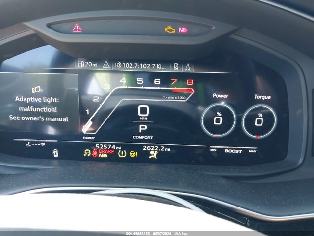 WU1ARBF18ND002572 Audi Rs Q8 Tfsi Quattro Tiptronic