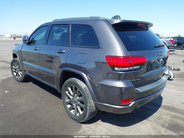 Продажа на аукционе авто 2017 Jeep Grand Cherokee Limited 75th Anniversary Edition 4x4, vin: 1C4RJFBT3HC645475, номер лота: 45056411