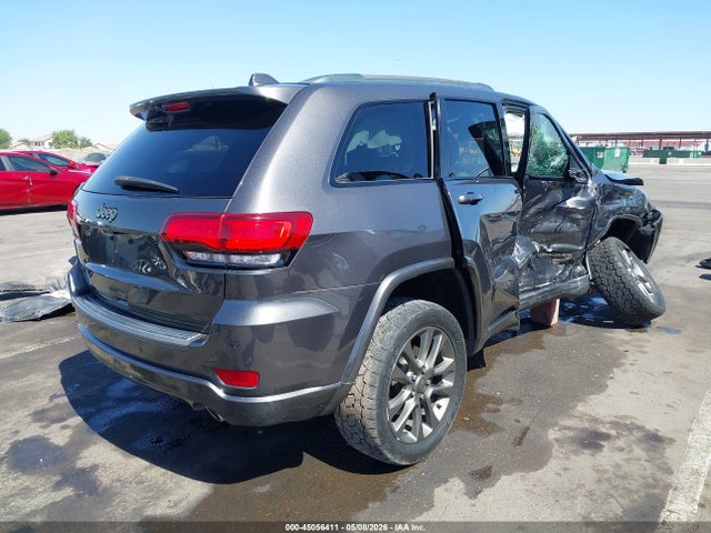 Продажа на аукционе авто 2017 Jeep Grand Cherokee Limited 75th Anniversary Edition 4x4, vin: 1C4RJFBT3HC645475, номер лота: 45056411