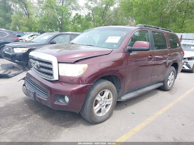 2008 Toyota Sequoia Sr5 5.7l V8 მანქანა იყიდება აუქციონზე, vin: 5TDBY64A58S023273, აუქციონის ნომერი: 45056429