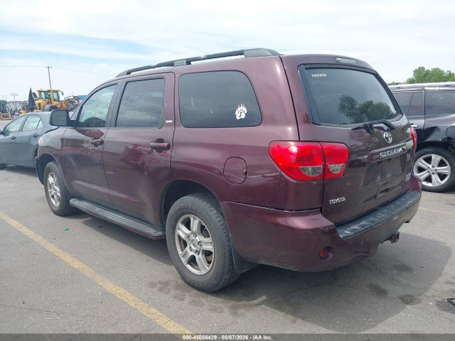 2008 Toyota Sequoia Sr5 5.7l V8 მანქანა იყიდება აუქციონზე, vin: 5TDBY64A58S023273, აუქციონის ნომერი: 45056429