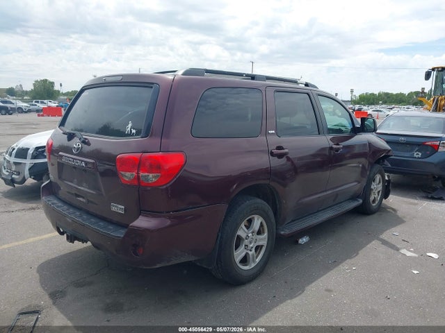 2008 Toyota Sequoia Sr5 5.7l V8 მანქანა იყიდება აუქციონზე, vin: 5TDBY64A58S023273, აუქციონის ნომერი: 45056429