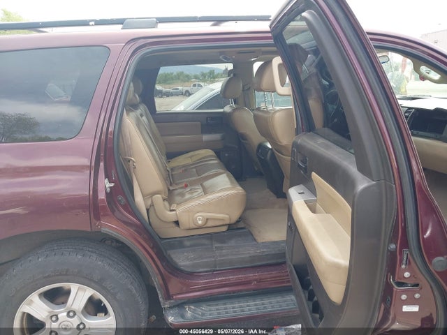 2008 Toyota Sequoia Sr5 5.7l V8 მანქანა იყიდება აუქციონზე, vin: 5TDBY64A58S023273, აუქციონის ნომერი: 45056429