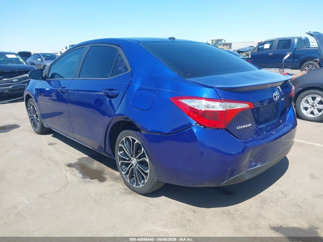 Продаж на аукціоні авто 2015 Toyota Corolla S Premium, vin: 2T1BURHE9FC466235, номер лоту: 45056440