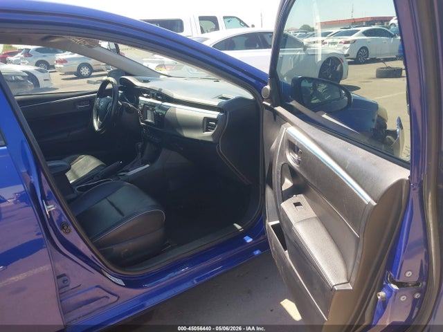 Продаж на аукціоні авто 2015 Toyota Corolla S Premium, vin: 2T1BURHE9FC466235, номер лоту: 45056440