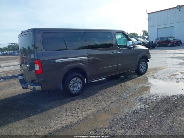 2018 Nissan Nv Passenger Nv3500 Hd Sl V8 მანქანა იყიდება აუქციონზე, vin: 5BZAF0AA1JN850380, აუქციონის ნომერი: 45056456