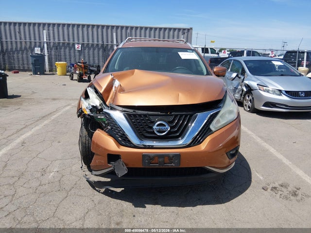 Продаж на аукціоні авто 2016 Nissan Murano Sl, vin: 5N1AZ2MH3GN163398, номер лоту: 45056478