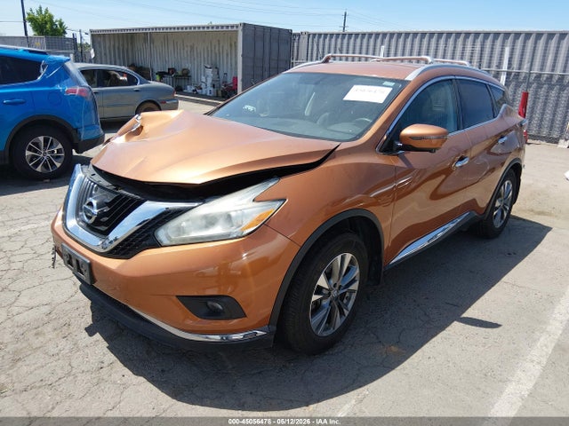 Продаж на аукціоні авто 2016 Nissan Murano Sl, vin: 5N1AZ2MH3GN163398, номер лоту: 45056478
