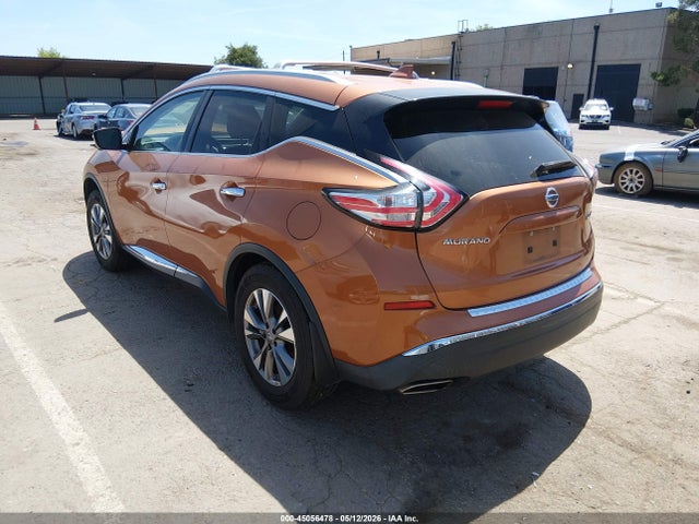 Продаж на аукціоні авто 2016 Nissan Murano Sl, vin: 5N1AZ2MH3GN163398, номер лоту: 45056478